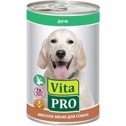 Корм для собак VitaPro Adult Canned Game 0.4 kg