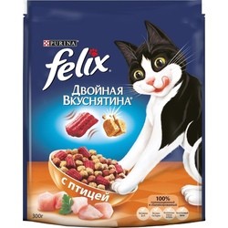 Корм для кошек Felix Adult Double Yummy with Poultry 0.3 kg