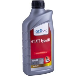 Трансмиссионное масло GT OIL ATF Type III 1L