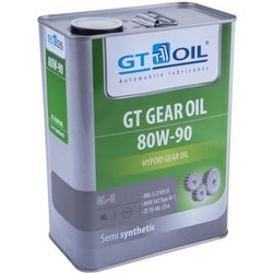 Трансмиссионное масло GT OIL Gear Oil 80W-90 GL-5 4L