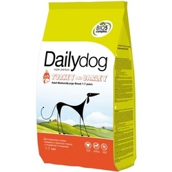 Корм для собак Dailypet Adult Medium/Large Breed Turkey/Barley 12 kg
