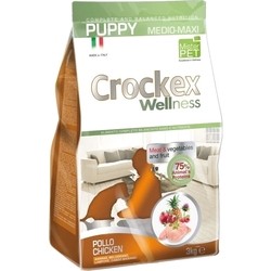 Корм для собак Crockex Wellness Puppy Medium/Maxi Breed Pollo Chicken 3 kg