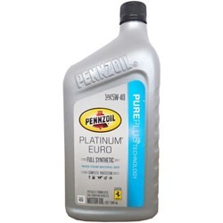 Моторное масло Pennzoil Platinum Euro 5W-40 1L