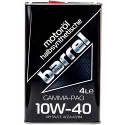 Моторные масла Barrel Gamma-Pao 10W-40 4L