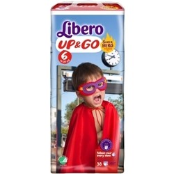 Подгузники Libero Up and Go Hero Collection 6 / 38 pcs