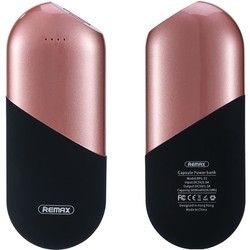 Powerbank аккумулятор Remax Capsule RPL-22 (розовый)