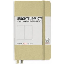 Блокнот Leuchtturm1917 Plain Notebook Pocket Beige
