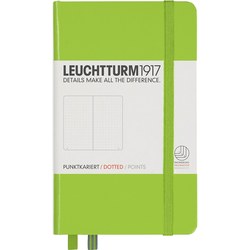 Блокнот Leuchtturm1917 Dots Notebook Pocket Lime
