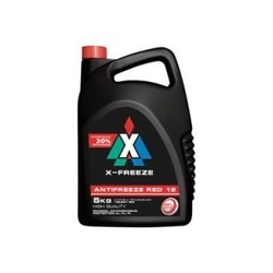 Охлаждающая жидкость X-FREEZE Antifreeze Red 12 5L