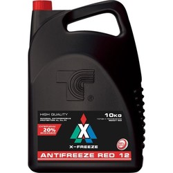 Охлаждающая жидкость X-FREEZE Antifreeze Red 12 10L