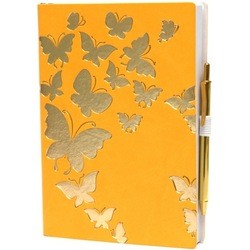Ежедневник inTempo Tropical Gold Butterflies Yellow