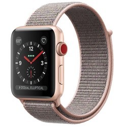 Носимый гаджет Apple Watch 3 Aluminum 42 mm (серый)