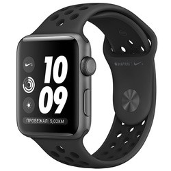 Носимый гаджет Apple Watch 3 Nike+ 42 mm (черный)