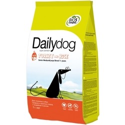 Корм для собак Dailypet Senior Medium/Large Breed Turkey/Rice 12 kg