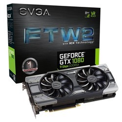 Видеокарта EVGA GeForce GTX 1080 08G-P4-6686-KR