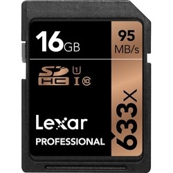 Карта памяти Lexar Professional 633x SDHC UHS-I 16Gb