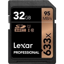 Карта памяти Lexar Professional 633x SDHC UHS-I 32Gb