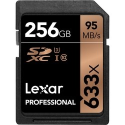 Карта памяти Lexar Professional 633x SDXC UHS-I U3 256Gb