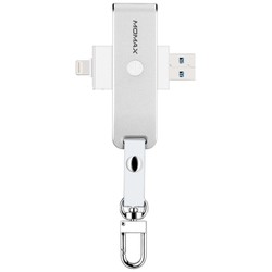 Картридер/USB-хаб Momax Elite Lightning Card Reader