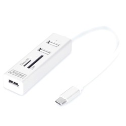 Картридер/USB-хаб Digitus DA-70243
