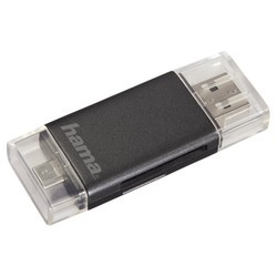 Картридер/USB-хаб Hama H-123950