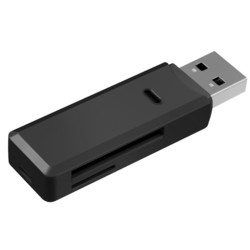 Картридер/USB-хаб Ginzzu GR-311B
