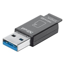 Картридер/USB-хаб Trust High Speed Micro-SD Card Reader USB 3.0