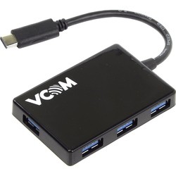 Картридер/USB-хаб VCOM DH310