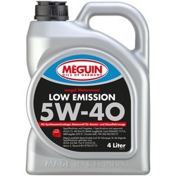 Моторное масло Meguin Low Emission 5W-40 4L