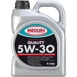 Моторное масло Meguin Quality 5W-30 4L