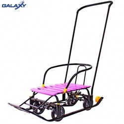Санки Galaxy Black Auto (фиолетовый)