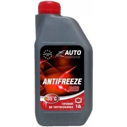 Антифриз и тосол Auto Assistance Antifreeze Red 1L