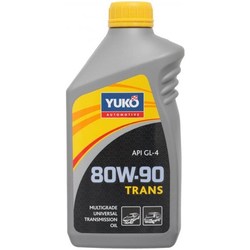 Трансмиссионные масла YUKO Trans 80W-90 1L