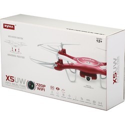 Квадрокоптер (дрон) Syma X5UW (красный)