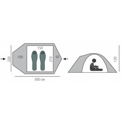 Палатка Btrace Shield 4