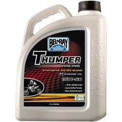 Моторные масла Bel-Ray Thumper Racing Synthetic Ester 4T 15W-50 4L