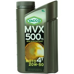 Моторное масло Yacco MVX 500 TS 4T 20W-50 1L