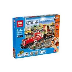 Конструктор Lepin Red Cargo Train 02039