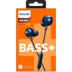 Наушники Philips Bass+ SHE4305 (красный)