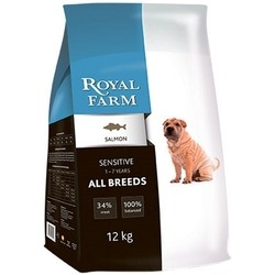 Корм для собак Royal Farm Sensitive All Breed Salmon 12 kg