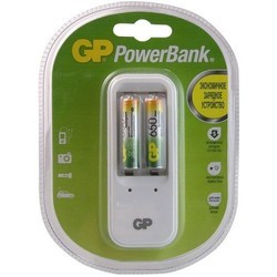 Зарядка аккумуляторных батареек GP PB410 + 2xAAA 650 mAh