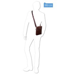 Сумка для ноутбуков Piquadro Crossbody Bag (коричневый)
