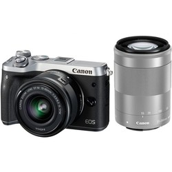 Фотоаппарат Canon EOS M6 kit 15-45 + 55-200