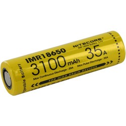 Аккумуляторная батарейка Nitecore IMR18650 3100 mAh 20 A