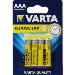 Аккумуляторная батарейка Varta Superlife 4xAAA