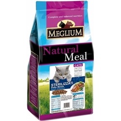 Корм для кошек Meglium Natural Meal Sterilized Beef/Chicken 15 kg