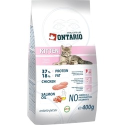 Корм для кошек Ontario Kitten Chicken 10 kg