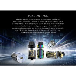 Электронная сигарета iJoy Maxo V12 Tank