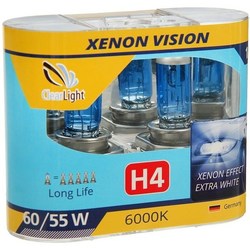 Автолампа ClearLight Xenon Vision H4 2pcs