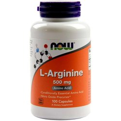 Аминокислоты Now L-Arginine 500 mg 250 cap